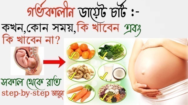 'Pregnancy diet chart in bangla-Pregnant mother food list-Pregnancy food to avoid-Pregnancy diet plan'