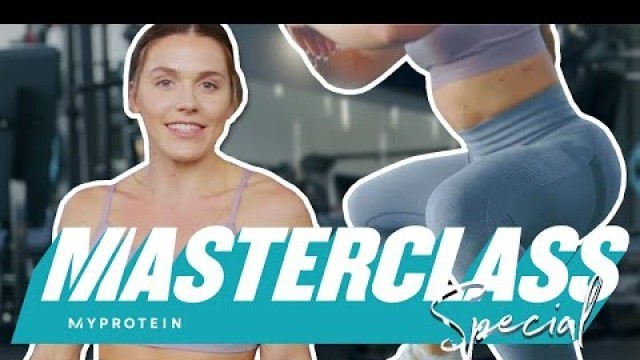 'Top 4 Glute Exercises Without Resistance Bands ft. Lucy Davis Fit | Masterclass Special | Myprotein'