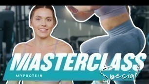 'Top 4 Glute Exercises Without Resistance Bands ft. Lucy Davis Fit | Masterclass Special | Myprotein'