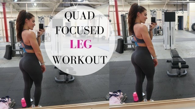 'Quad Focused Leg Workout | Absolute FIRE'