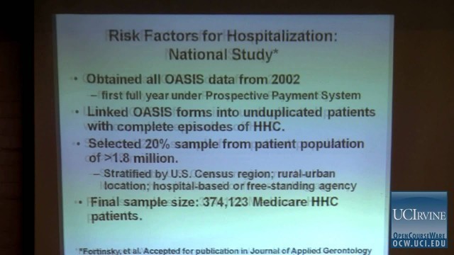 'Richard H. Fortinsky: Current Trends in Home Health Care'