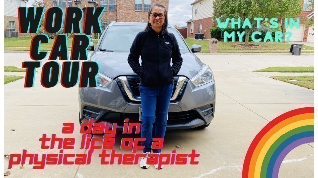 'Buhay America Chronicles: Home Health Physical Therapist | What\'s in My Car? | A day in the Life'