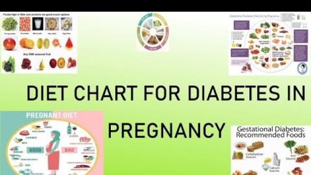 'diet Chart for diabetic pregnant lady. Combination of Asian and mediterranean diet'