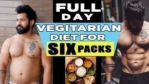 'Full Day Veg Diet For Six Pack Abs||Full Day Diet For Cutting||Kapiva Plant Protein'