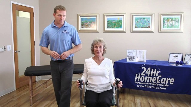 'Physical Therapy Exercises for Seniors: Chair Exercises for the Upper Body - 24Hr HomeCare'