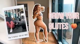 'GROW YOUR GLUTES WORKOUT'