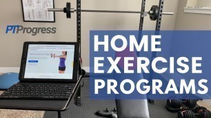 'Best Home Exercise Programs for Physical Therapy'