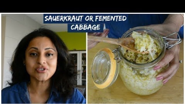 'Easy Sauerkraut | Probiotic Fermented Cabbage | Keto Recipes | Low Carb'