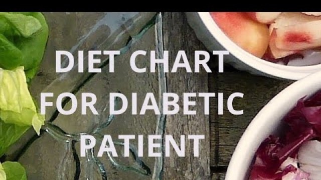 'Vegetarian Diet chart for diabetic patient'