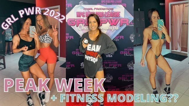 'PEAK WEEK || Making Improvements + Fitness Modeling || NPC Bikini 2022'