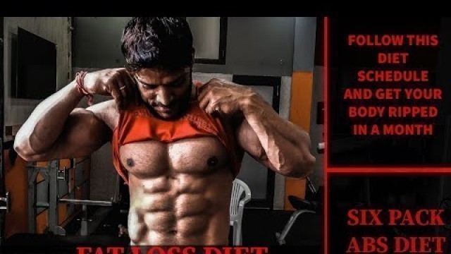 'DIET FOR FAT LOSS | SIX PACK ABS DIET| FULL DAY EATING |How to loss belly fat|Rahul Fitness Official'