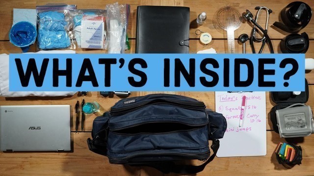 'What\'s Inside a Home Health Physical Therapist\'s Bag?'