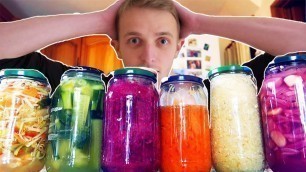 'Homemade Probiotics | How To Make Fermented Vegetables The Easy Way'