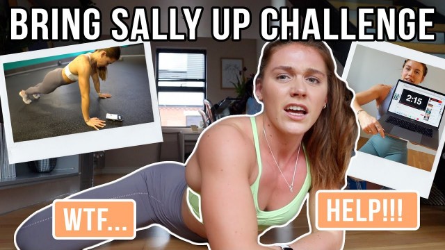 'I Did The BRING SALLY UP PUSH UP Challenge EVERYDAY For 7 Days!! | Ep.2'