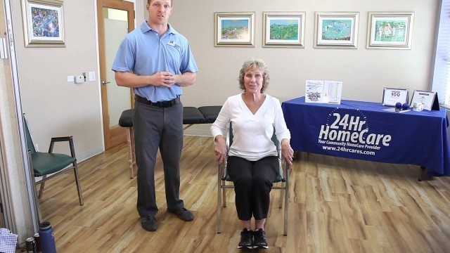 'Physical Therapy Exercises for Seniors: Chair Exercises for the Lower Body - 24Hr HomeCare'