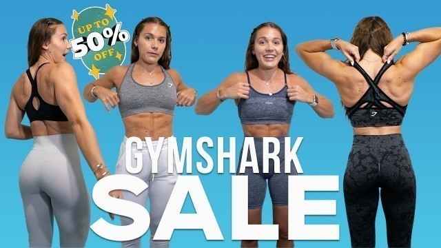 'GYMSHARK SALE BABY 50% OFF | My faves, fits & discounts ad'