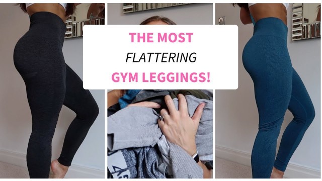 'The most flattering gym leggings! Try on & honest review'