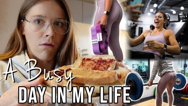 'FULL DAY IN MY LIFE | Eat, Train + My NEW BANDS!'