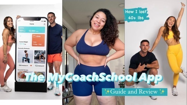 'The MYCOACHSCHOOL APP by Lucy Davis Fit and MyCoachBenji! Full guide and review!'