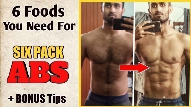 'Foods For 6 Pack Abs | How To Get Abs Fast (Must Eat These)'