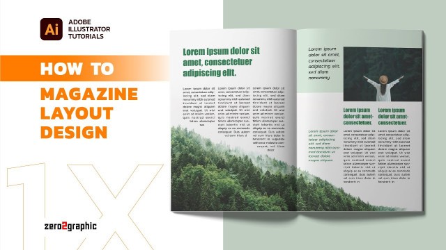 'How to Create Magazine Design with column grid in Adobe Illustrator'