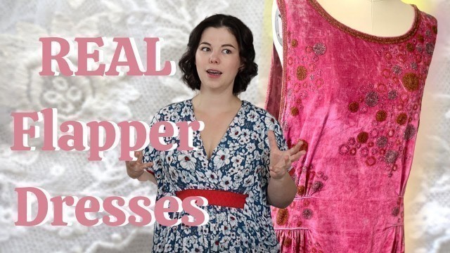 'What Did Flappers Wear?? | How My True Vintage 1920s Dresses Were Made 