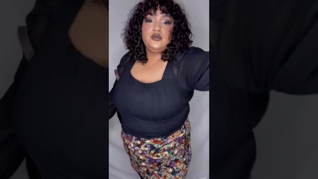 'grwm: PLUS SIZE FALL THRIFTED DATE NIGHT OUT 