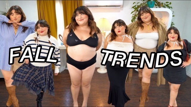 'styling fall 2022 fashion trends! *plus size and thrifted*'