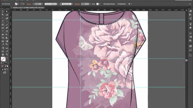 'Add folds and shadow to a garment | Adobe Illustrator'