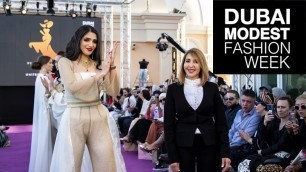 'Dubai Modest Fashion Week featuring Samar Abu Rabie from Amman, Jordan'