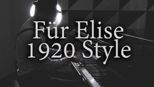 'Fur Elise - 1920s Gangster Style (arr. Ethan Uslan) cover by Slava'