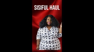 'Fall Plus-Size Fashion| Dresses | Sisiful Haul'