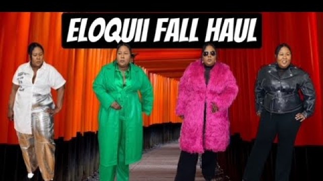 'PLUS SIZE FALL HAUL// ELOQUII HAUL// FALL FASHION TRENDS// 2022'