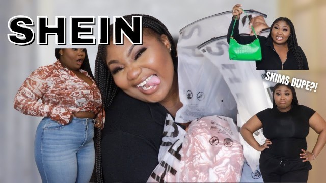 '*REALISTIC* SHEIN SPRING TRY ON HAUL|MID/PLUS SIZE| PIECES TO BUILD YOUR WARDROBE!'