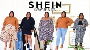 'SHEIN PLUS SIZE TRY ON HAUL | PLUS SIZE FALL FASHION'