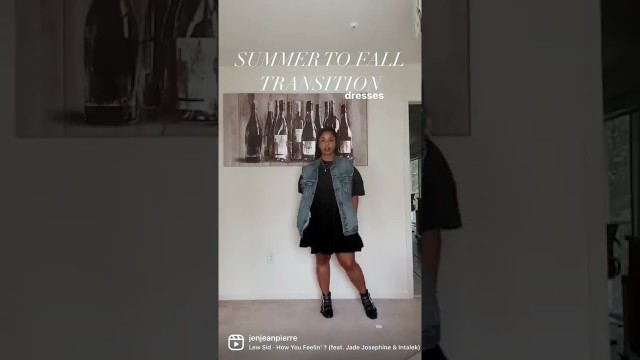 'How to transition a summer dress to fall | fall style | plus size fashion | Tampa style and fashion'