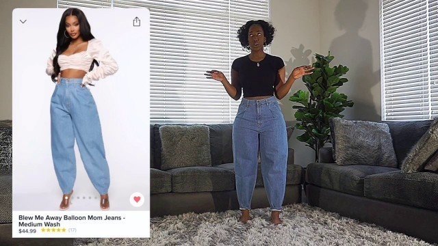 'Fashion Nova Quarantine Fashion Haul & Try On - Jeans Edition (Tall Girl Approved)'