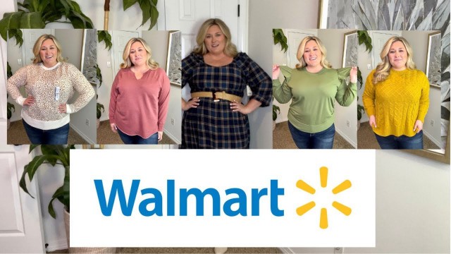 'WALMART PLUS SIZE FALL HAUL'