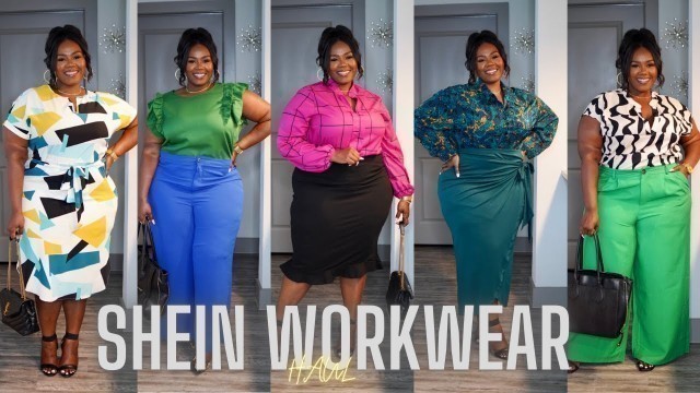 'SHEIN Workwear Haul | Plus Size Workwear'