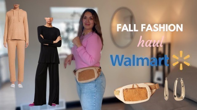 'Walmart Fall Fashion Haul | Plus Size Curvy Sets | Affordable Fashion | Walmart Try On 2022 |'