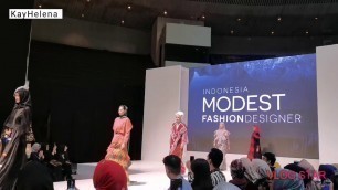 'Indonesian modest fashion week 2019 at JCC, Jakarta'