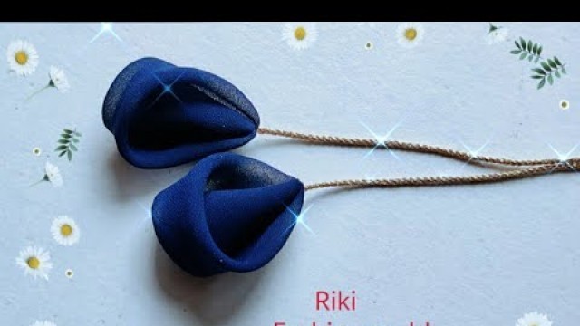 'Beautiful Blouse Latkan design Making || Riki Fashionworld ||'