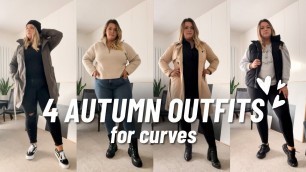 '4 Autumn Outfits For Curves | Plus Size Fashion Haul'