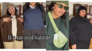 'Winter Outfit Inspo| Plus Size Non-binary Fashion #queer #lgbt #fashion #plussize #nonbinary'