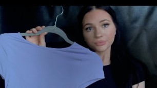 'ASMR| CLOTHING HAUL (FREE PEOPLE, LULULEMON, URBAN OUTFITTERS & MORE)'