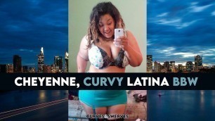 'Cheyenne, CURVY Latina BBW | Busty Plus Size Model'