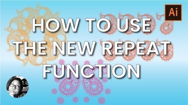 'Create a Seamless Pattern in Illustrator with the NEW repeat function'