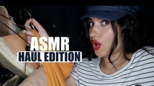 'ASMR FRANÇAIS  ⎮ FASHION HAUL EDITION (& try on )'