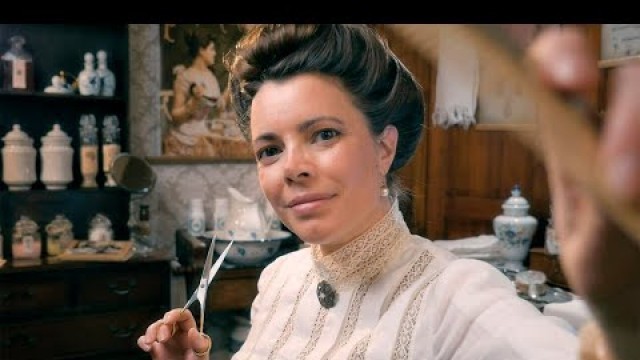 'The Hair Parlour | ASMR Roleplay, Edwardian Era (haircut, brushing, shampoo, scalp exam & massage)'