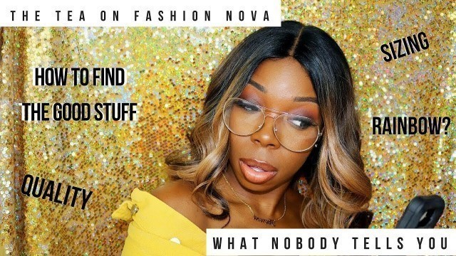 'The Tea on Fashion Nova: What Nobody Tells You, How To Find The Best Clothes & Best Deals'